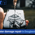 Water damage repair in Douglasville, GA.